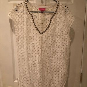 Lily Pulitzer for Target Eyelet Cover Up